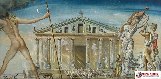 Salvator Dali Templul Dianei din Efes