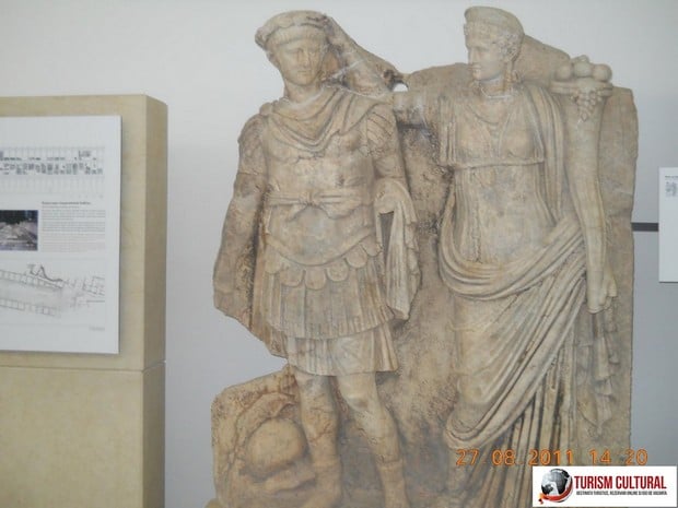 Turcia Aphrodisia Nero si Agrippina (statuie aflata in muzeul din Aphrodisia)
