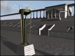 Turism Cultural - Turcia Istanbul hipodrom coloana cu serpi reconstituire