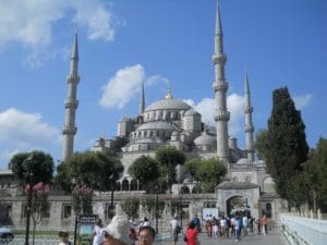 Turism Culrural - Turcia Istanbul Moscheea Albastra dimineata